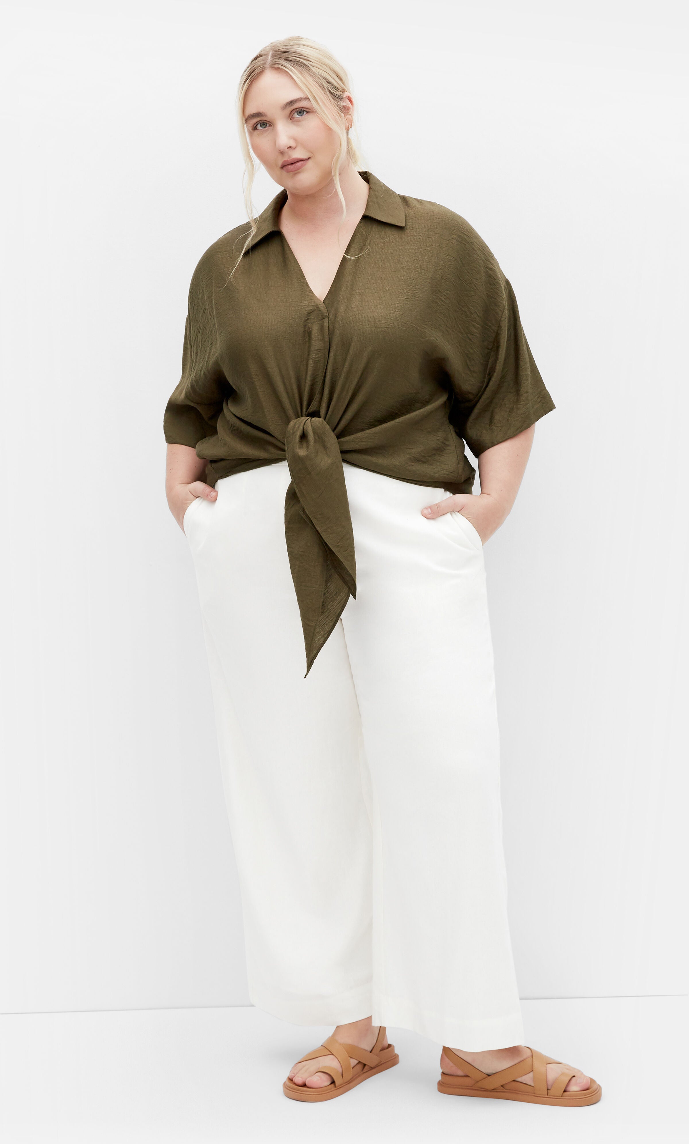 Rosie Shirt, GREEN, alternate image number 1