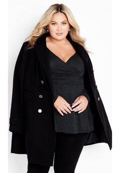 Glam Peplum Top