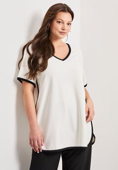 Contrast Tee