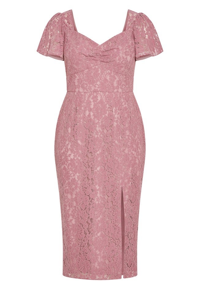 Maisie Dress - dusty orchid, PURPLE, alternate image number null