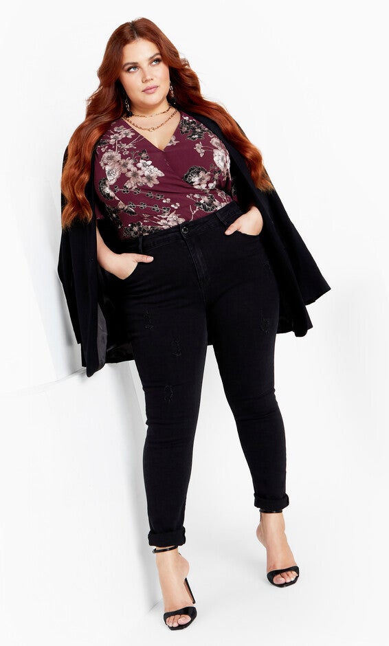Blossom Love Top - ruby, RED, alternate image number null