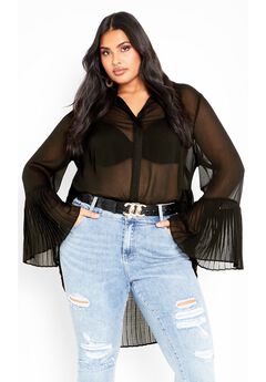 Perla Pleat Shirt