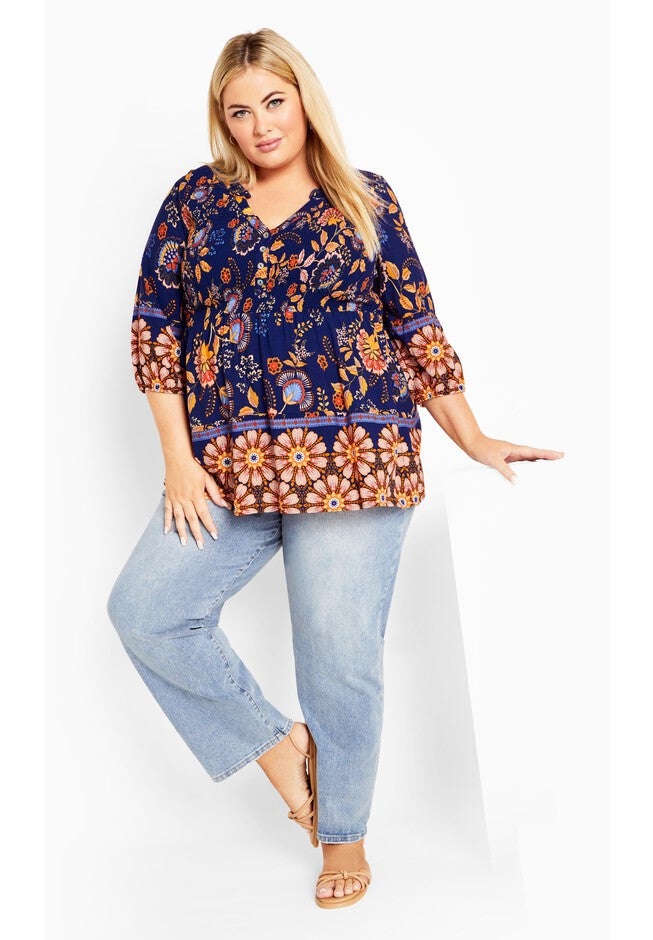 Sienna Top, BITTERSWEET, on-hover image number null