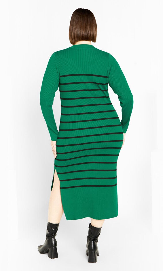 Maddie Dress - green, GREEN/BLK, alternate image number null
