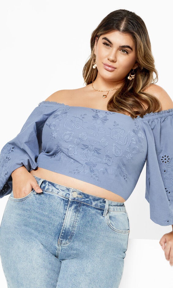 Willow Top - blue, BLUE, hi-res image number null