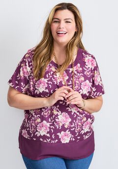 Color Block Hem Top