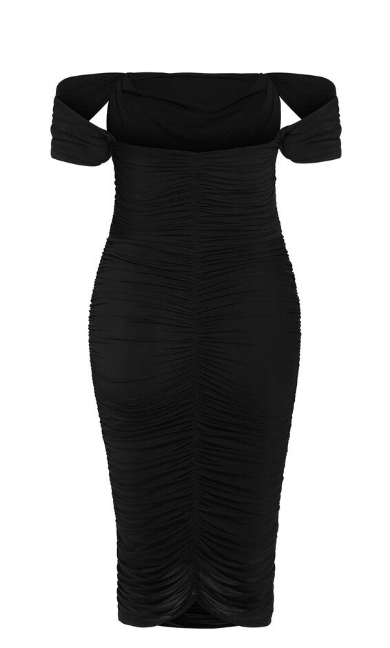 Alyssa Dress - black, BLACK, alternate image number null