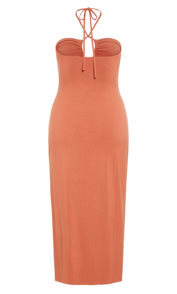 Miley Maxi Dress - tan, BROWN, alternate image number 5