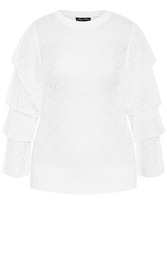 Estelle Sweater - cream, BEIGE, alternate image number null