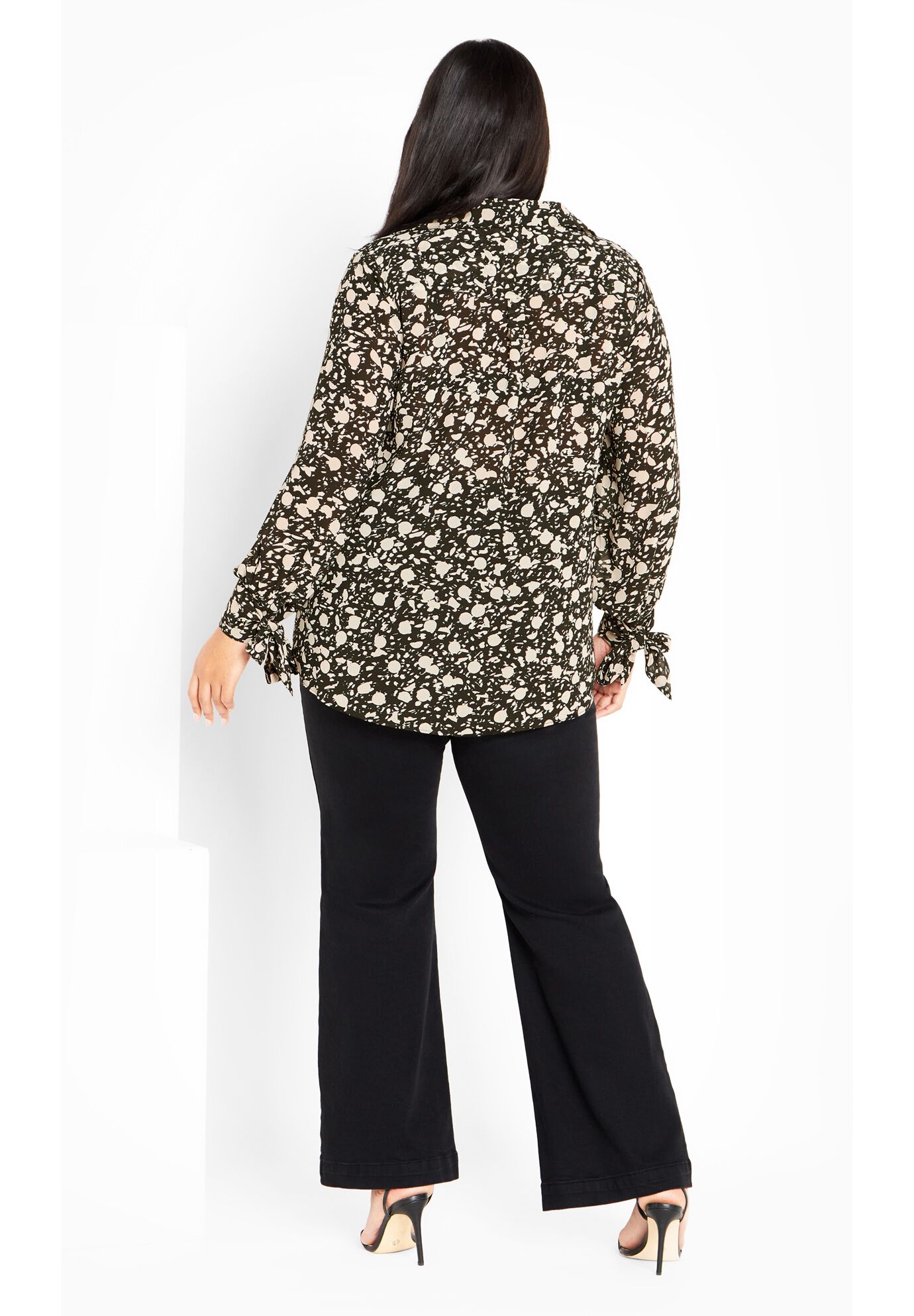 Roxy Print Shirt, BLACK NOISE, on-hover image number 1