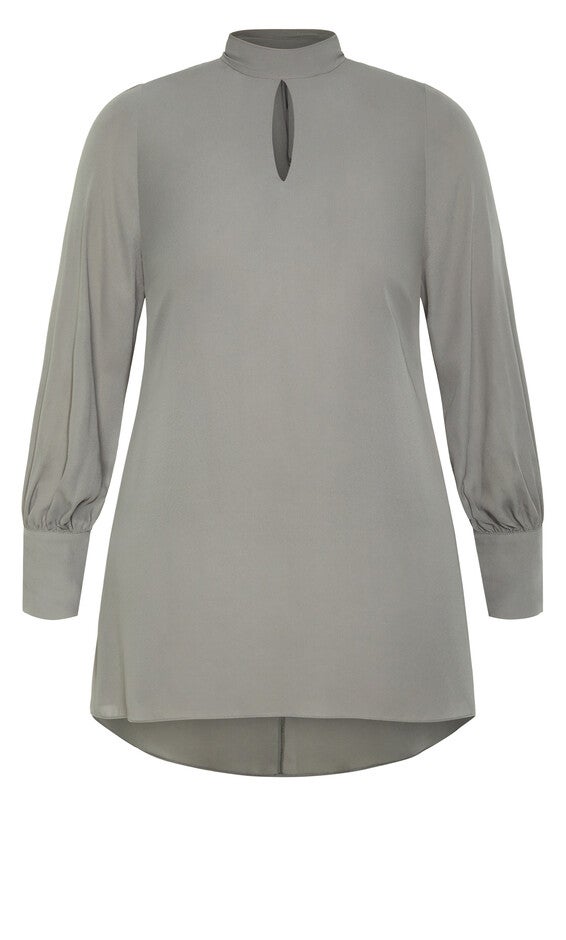 Neck Tie Tunic - fern, FERN, alternate image number 5