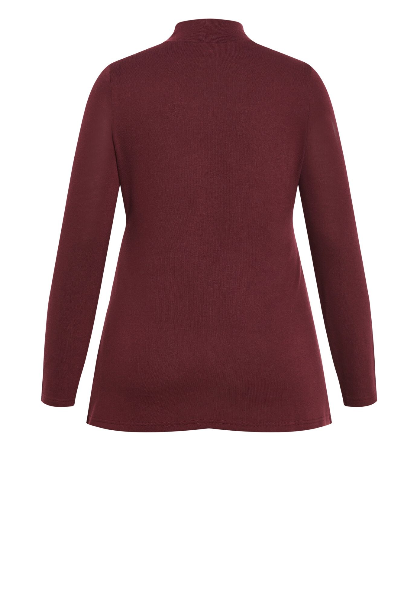Everly Tunic, MERLOT, alternate image number 5