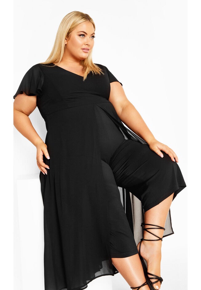 Glam Jumpsuit, BLACK, hi-res image number null