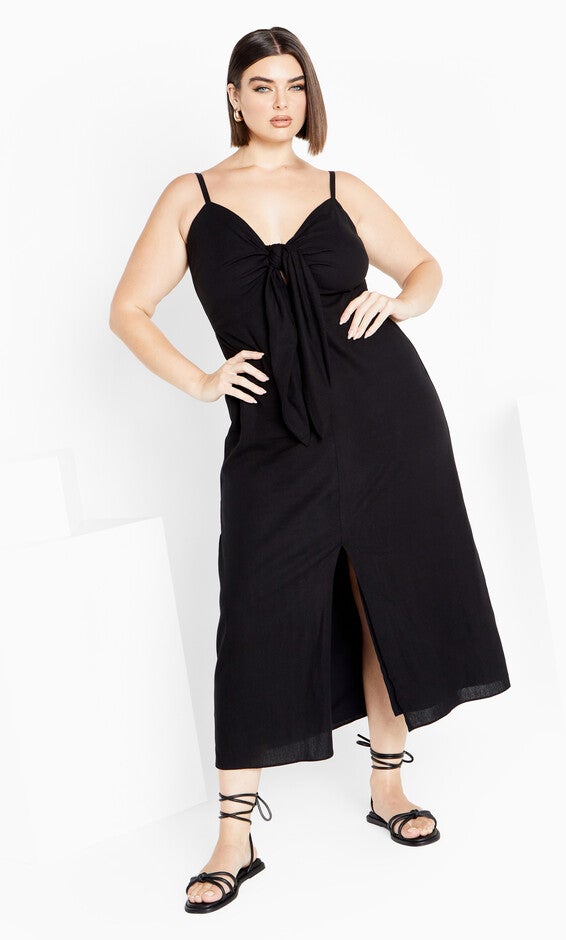 Abbie Maxi Dress - black, BLACK, hi-res image number 0