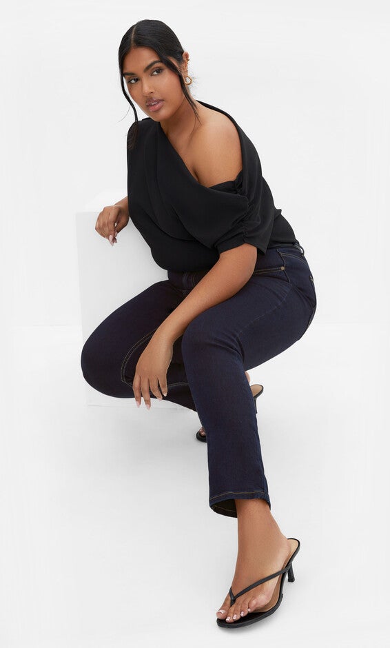 Asha Leyla Jean - dark denim, BLUE, alternate image number 2
