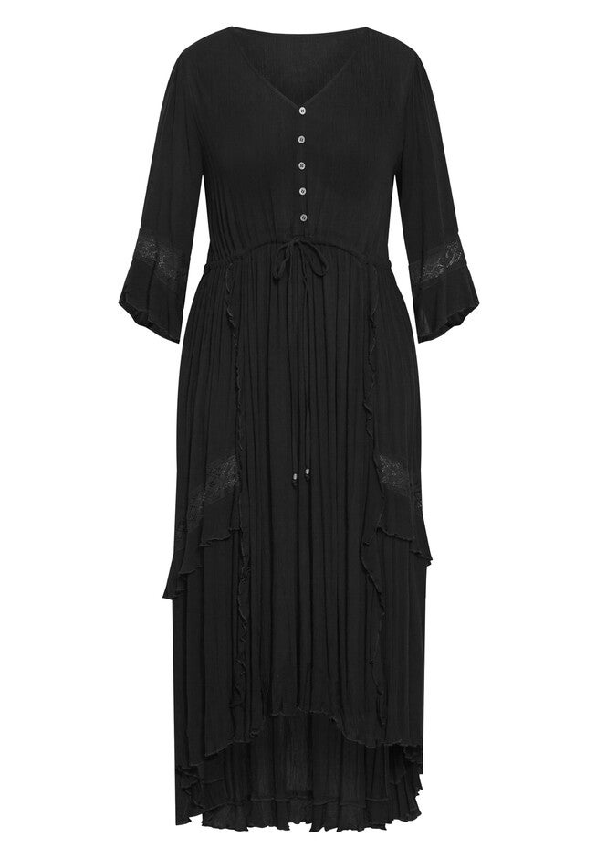 Cadence Dress, BLACK, alternate image number null