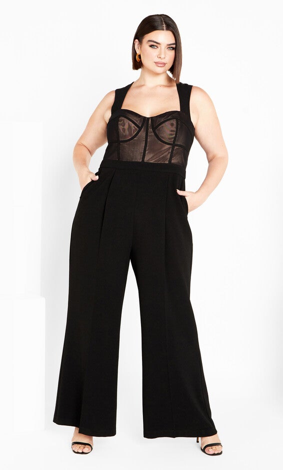 Kylie Jumpsuit - black, BLACK, alternate image number 2