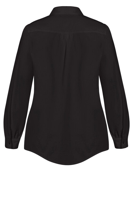 Clean Look Shirt - black, BLACK, alternate image number 6