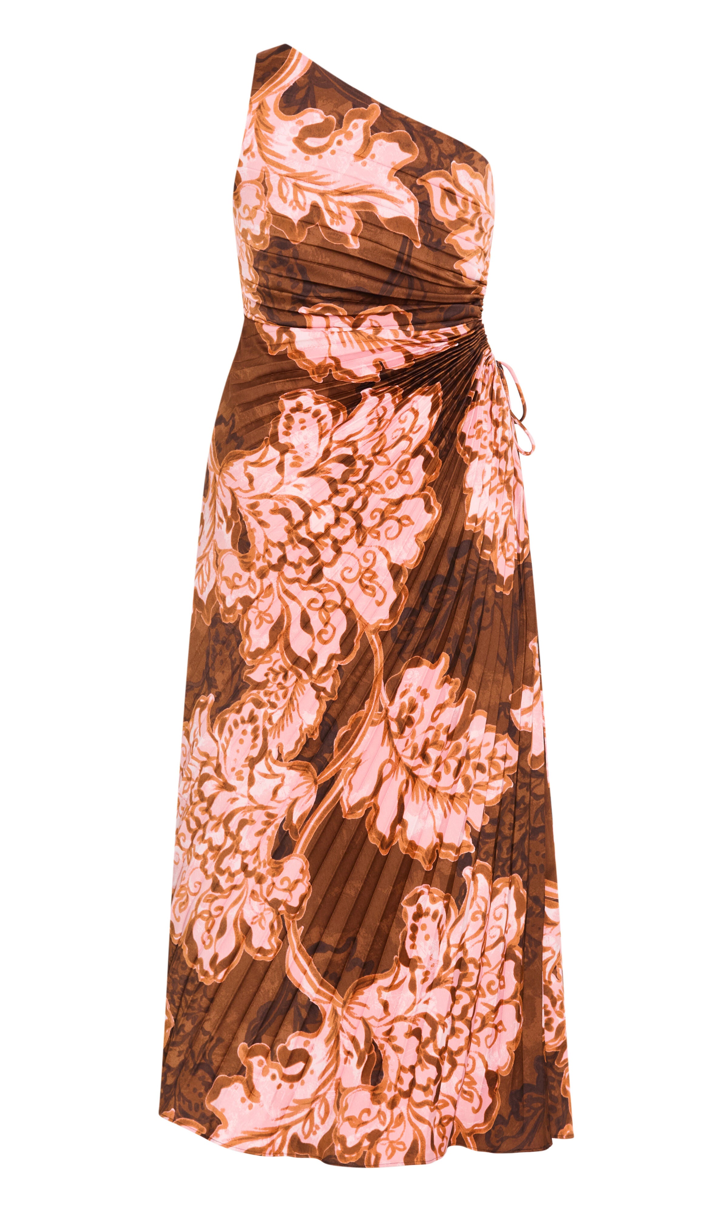 Alice Bloom Maxi Dress - rust, BROWN, alternate image number 5