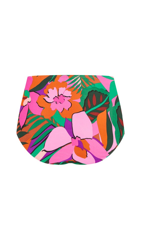 Sicilia Swim Print Brief - fuchsia, PINK, alternate image number 4
