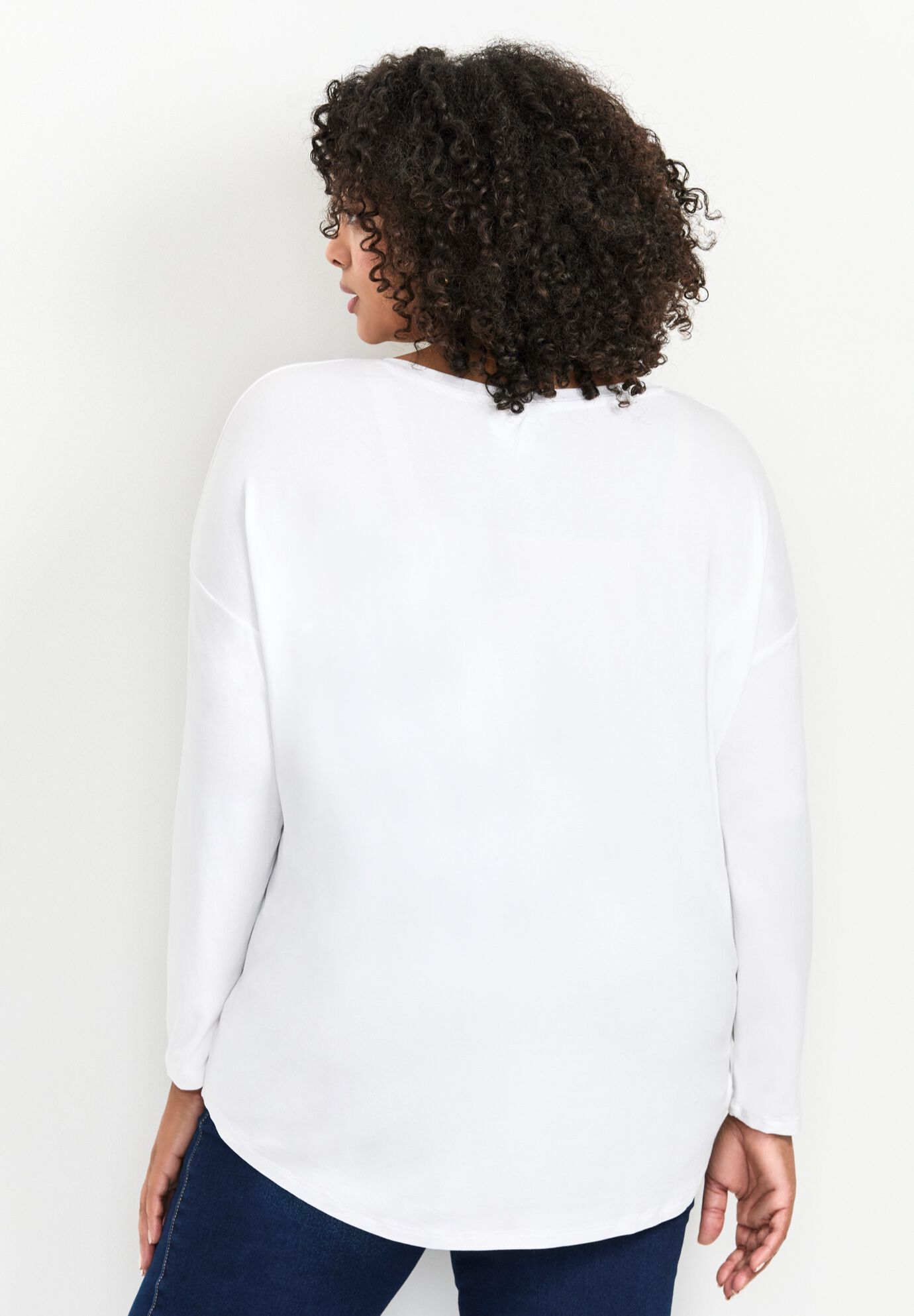 Taya Essential Top, WHITE, alternate image number 2