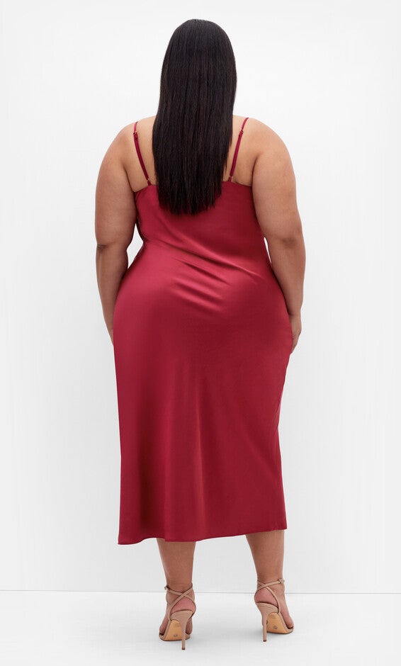 Adelina Dress - raspberry, PINK, alternate image number 1