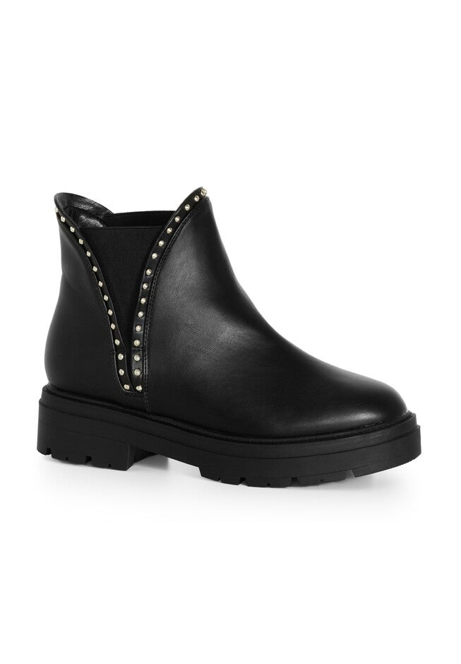 Gia Stud Ankle Boot, BLACK, hi-res image number 0