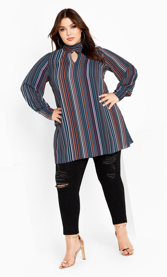 Illusion Tunic - midnight, BLUE, alternate image number null