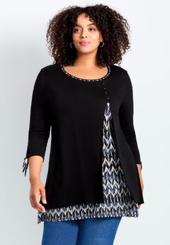 Alena Print Tunic