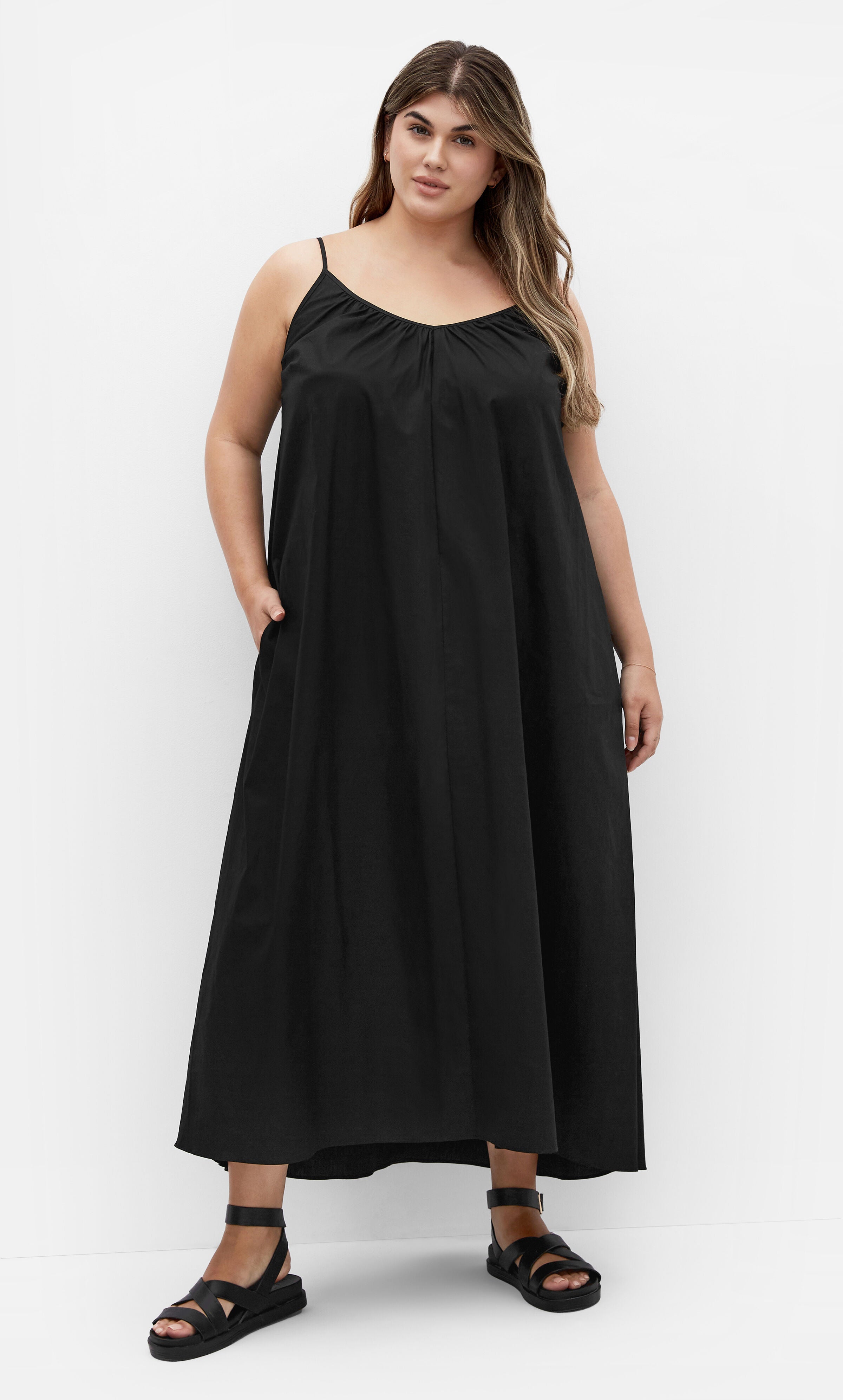 Maci Maxi Dress - black, BLACK, alternate image number 1