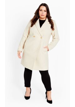 Estelle Double Button Collared Coat