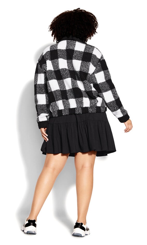 Scottie Jacket - black check, BLACK, alternate image number null