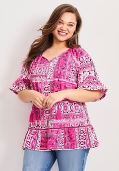 Flutter Sleeve Top