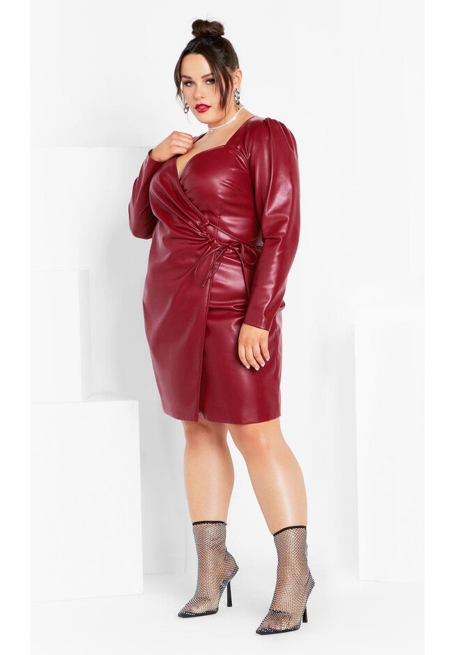 Cindy Dress - red, RED, alternate image number 2