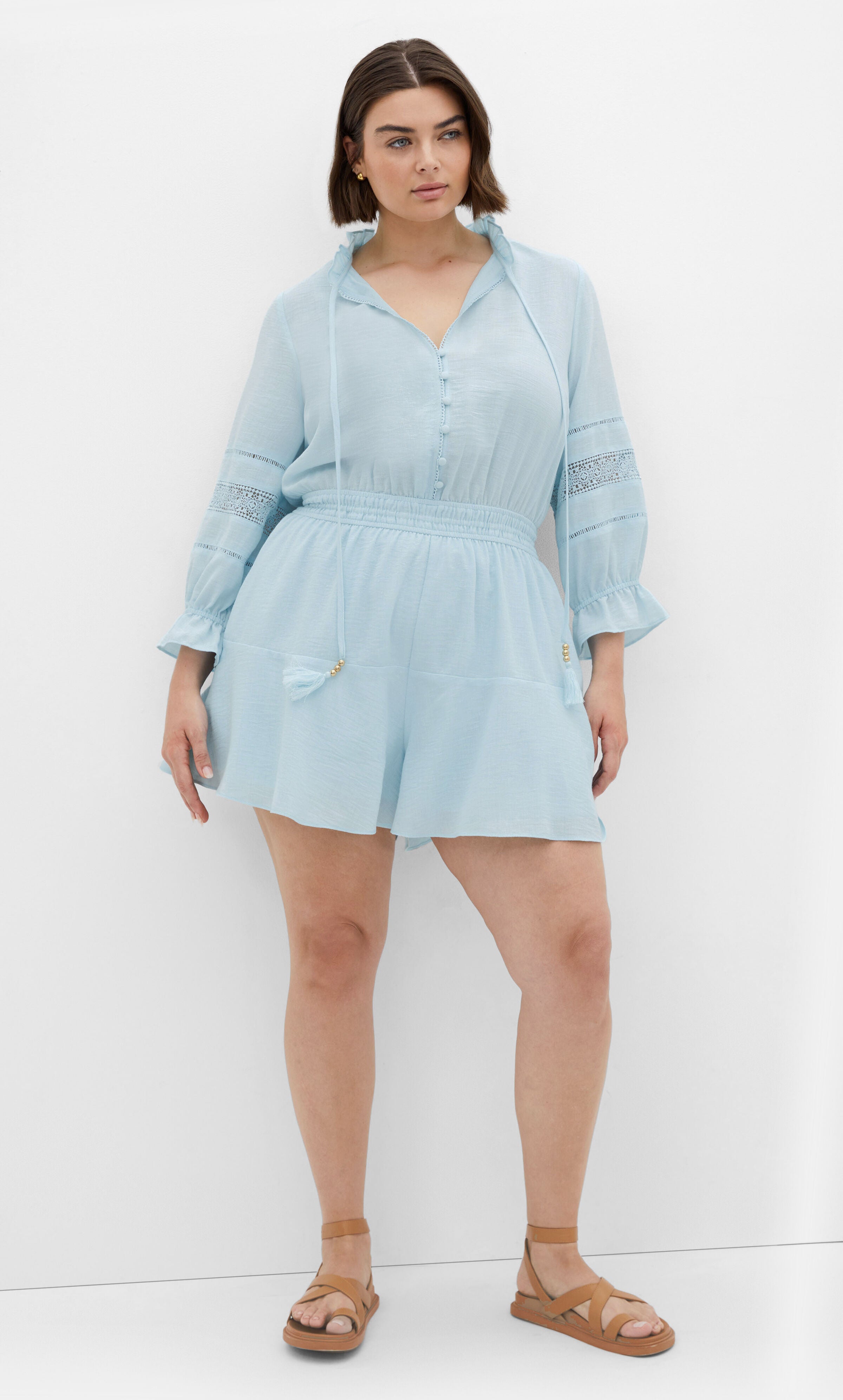 Faye Playsuit - ice blue, BLUE, alternate image number 2
