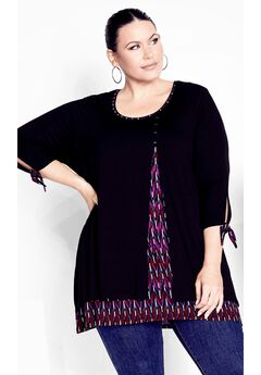 Alena Print Tunic
