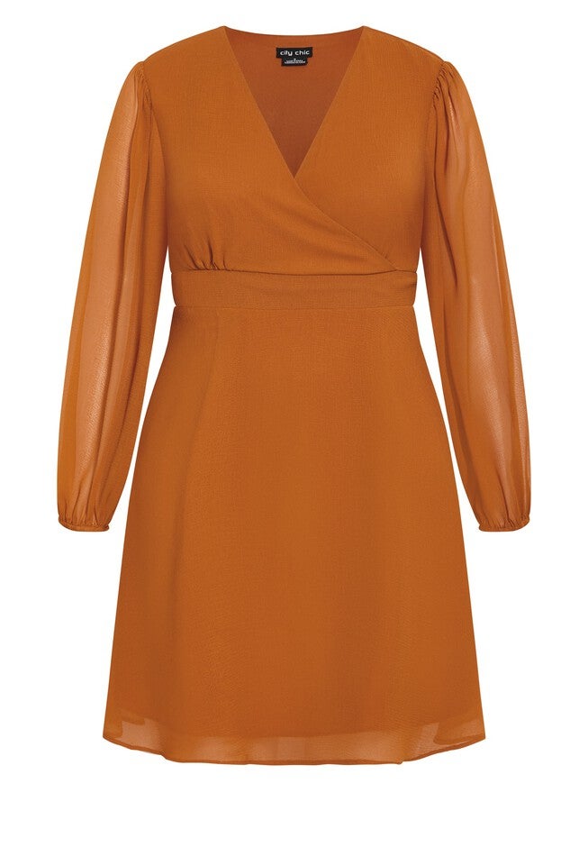 Hayden Dress - caramel, BROWN, alternate image number 3