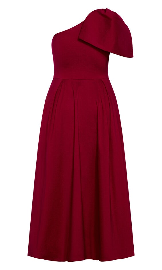 Crawford Maxi Dress - true red, RED, alternate image number 5