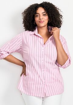 Classic Stripe Boyfriend Shirt