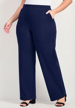 Zoe Ponte Straight Leg Pant