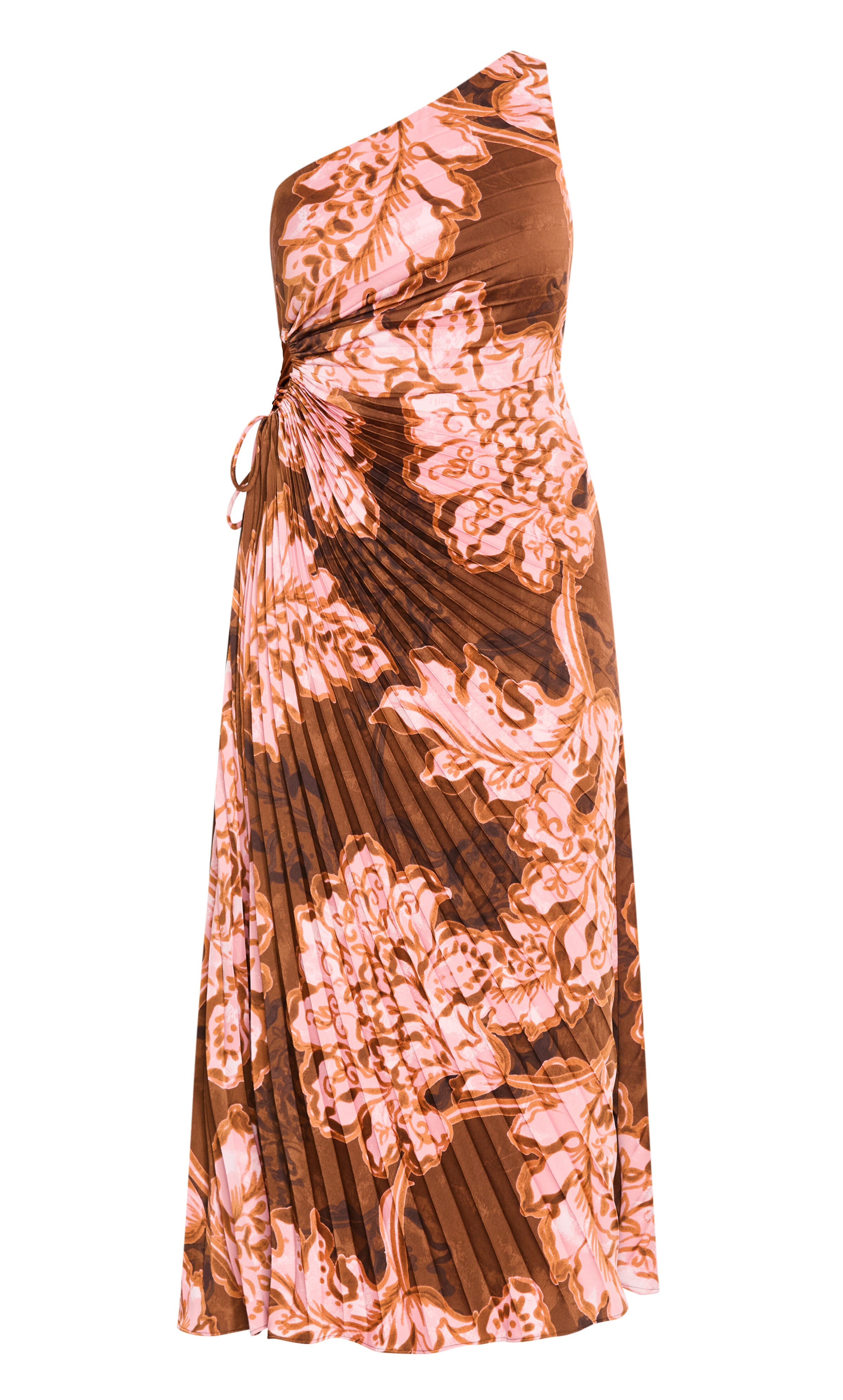 Alice Bloom Maxi Dress - rust, BROWN, alternate image number 4