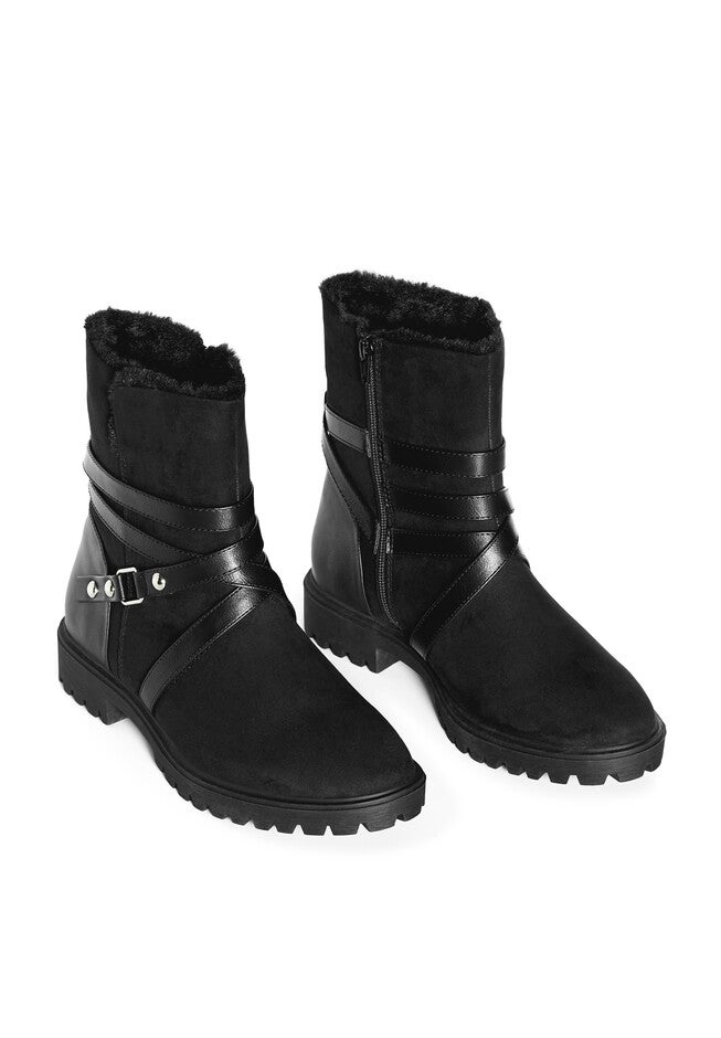 Hadley Moto Boot, BLACK, alternate image number null