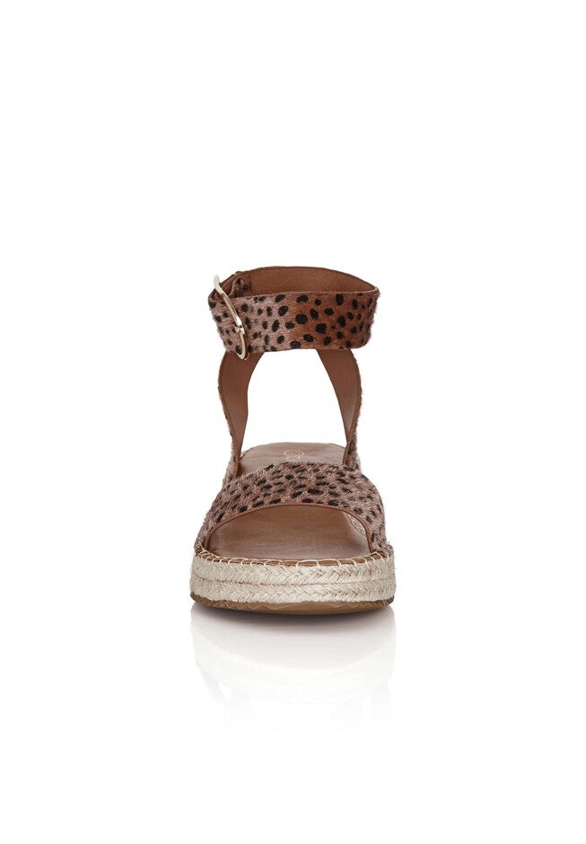 WIDE FIT Melody Print Platform - tan, SPOTTY, alternate image number null