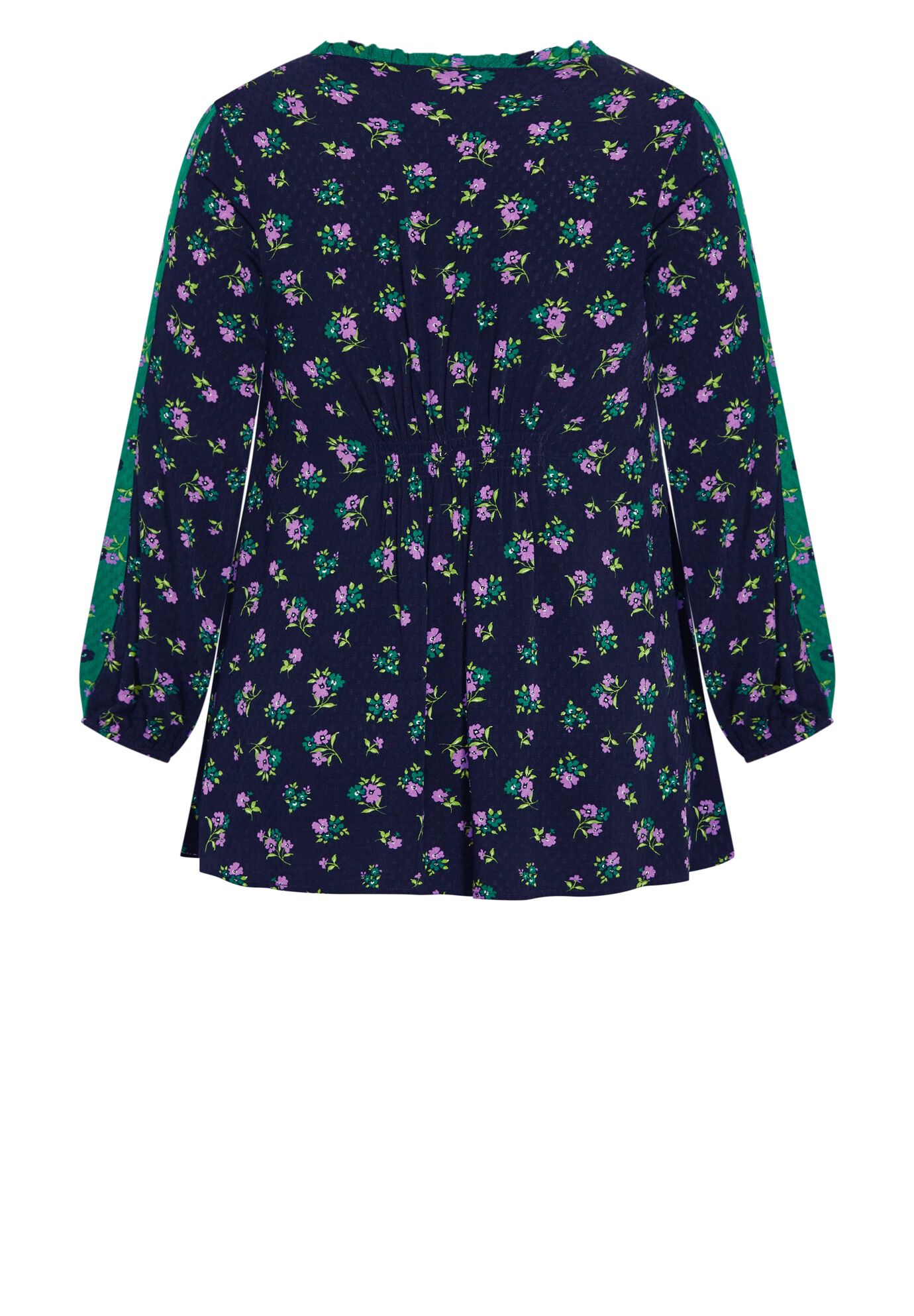 Floral Fields Tunic, NAVY FLORAL, alternate image number 6