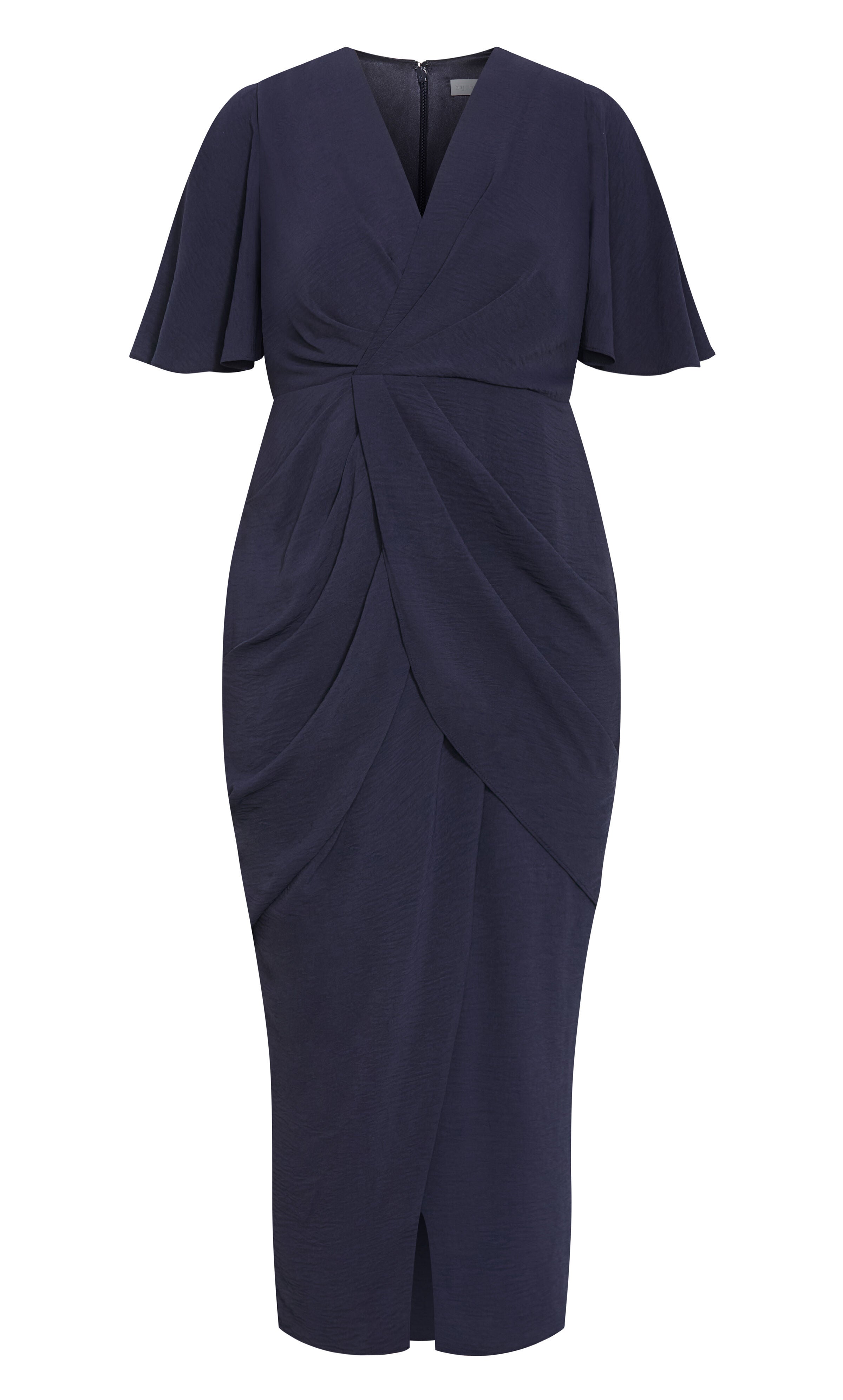 Braelynn Drape Maxi Dress, BLUE, alternate image number 3