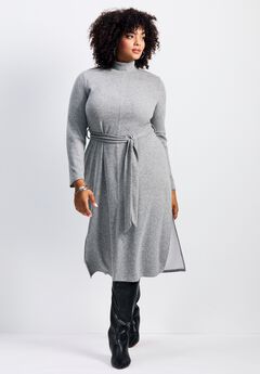 Ray Of Light High Neck Midi Dress