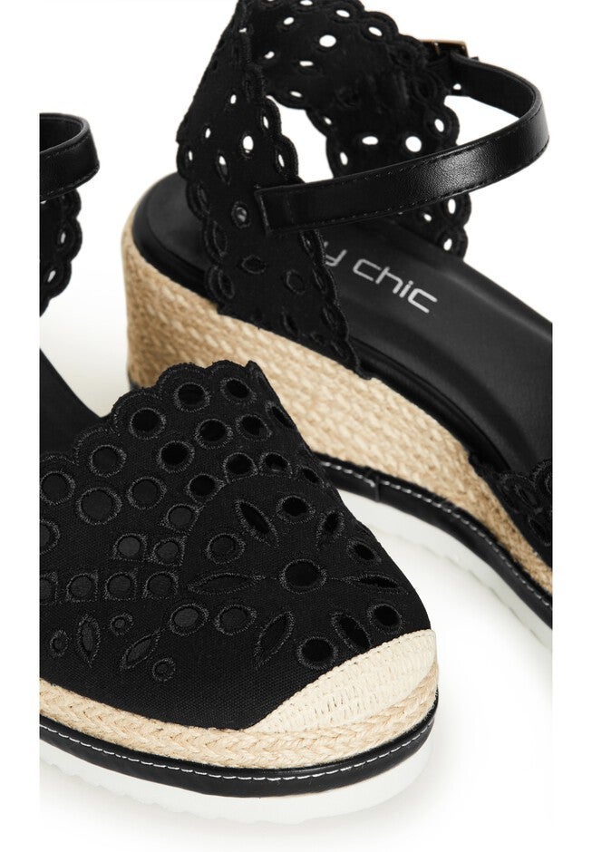 Tammy Wedge - black, BLACK, alternate image number null