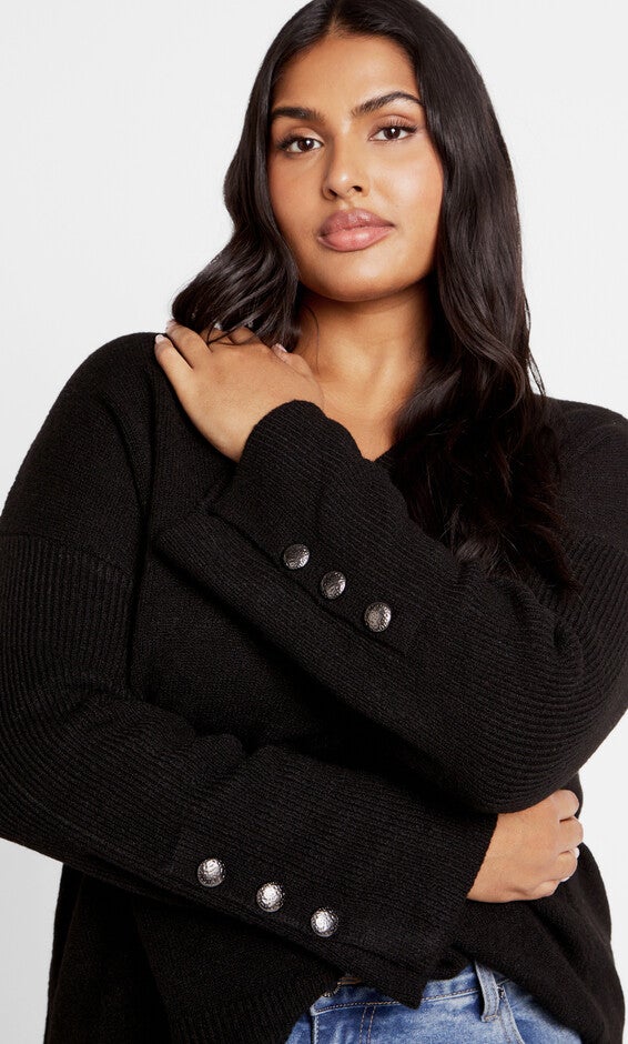 Jamie Sweater - black, BLACK, hi-res image number 0