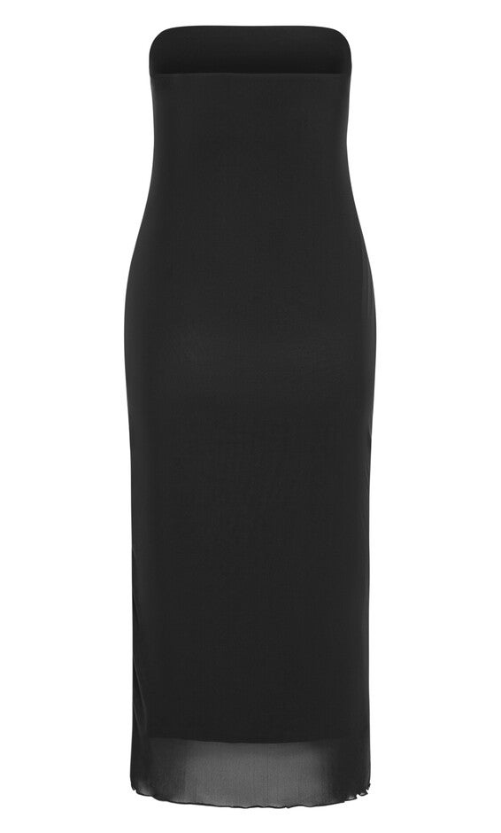 Indie Dress - black, BLACK, alternate image number null