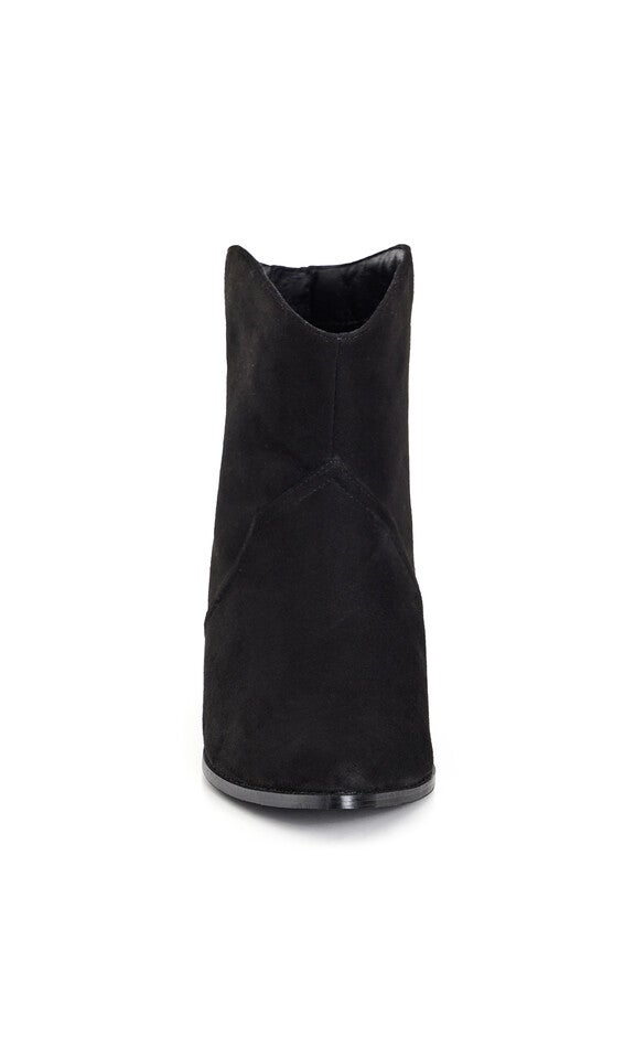 WIDE FIT Western Ankle Boot - black, BLACK, alternate image number null
